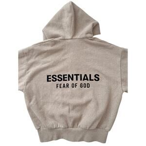 Fear of God Essentials Tan Hoodie
